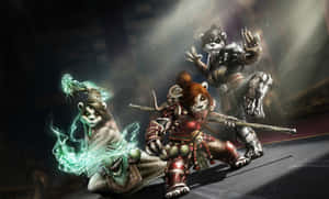 Pandaren_ Trio_ Mists_of_ Pandaria Wallpaper