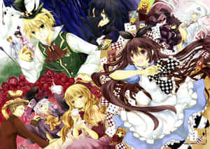 Pandora Hearts Characters Alicein Wonderland Theme Wallpaper