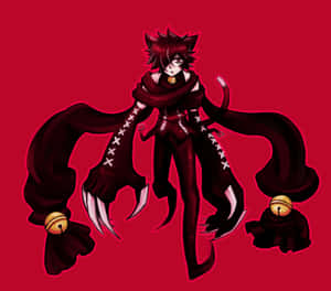 Pandora_ Hearts_ Cheshire_ Cat_ Red_ Background Wallpaper