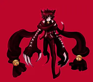 Pandora_ Hearts_ Cheshire_ Cat_ Red_ Background Wallpaper