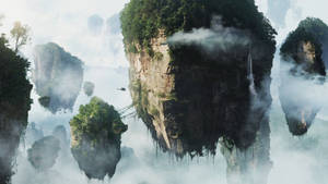 Pandora Rock Mountain Above Clouds Wallpaper