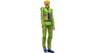 Pannacotta Fugo From Jojo's Bizarre Adventure Posing In Action Wallpaper
