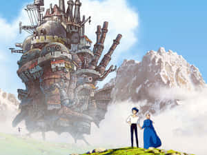 Panorama Of Hayao Miyazaki's Animated Classics Wallpaper