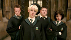 Pansy Parkinson And Slytherin Friends Wallpaper