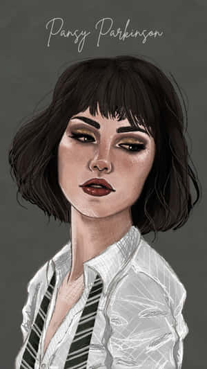 Pansy Parkinson Character Portrait Wallpaper