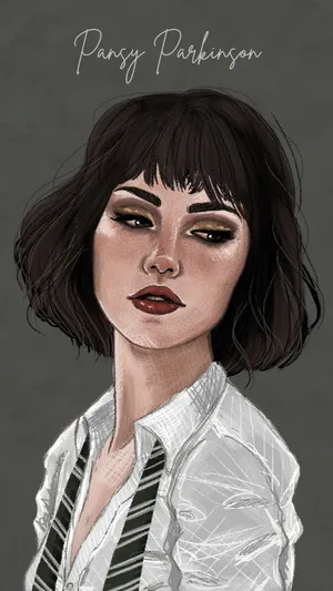 Pansy Parkinson Character Portrait Wallpaper