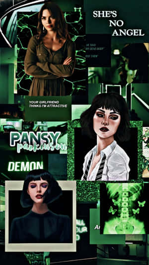 Pansy Parkinson Dark Aesthetic Wallpaper
