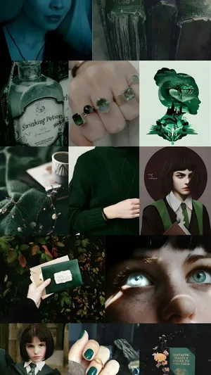 Pansy Parkinson Dark Aesthetic Wallpaper