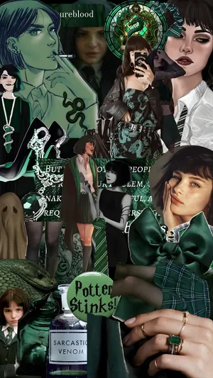 Pansy Parkinson Dark Aesthetic Wallpaper