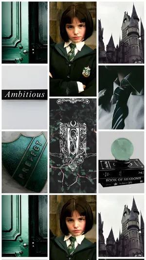 Pansy Parkinson Slytherin Ambition Wallpaper