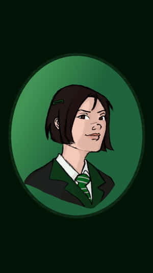 Pansy Parkinson Slytherin Portrait Wallpaper