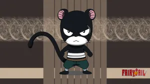 Pantherlily, The Brave And Fierce Exceed From Fairy Tail Anime. Wallpaper