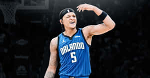 Paolo Banchero Orlando Magic Celebration Wallpaper