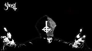 Papa Nihil Bowing Ghost Band Wallpaper