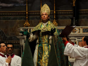Papal Elegance Ceremony Wallpaper