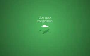 Paper Airplane Inspirational Quote Wallpaper
