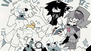 Paper Craft Characters Wallpaper