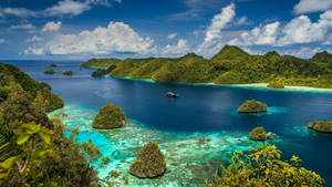 Papua New Guinea Little Islands Wallpaper