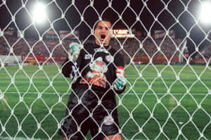 Paraguay Football Team Member Jose Luis Chilavert World Cup Qualifier Wallpaper