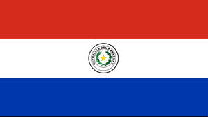 Paraguay's Vibrant Flag Wallpaper