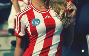 Paraguay Soccer Jersey Wallpaper
