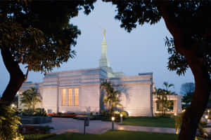 Paraguay Temple In Asuncion Wallpaper