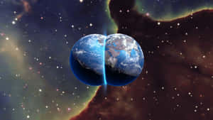 Parallel Earths Cosmic Backdrop Wallpaper