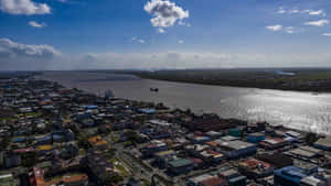 Paramaribo And The Suriname River Wallpaper