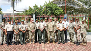 Paramaribo Military Officials Wallpaper