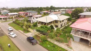 Paramaribo Residential District Wallpaper