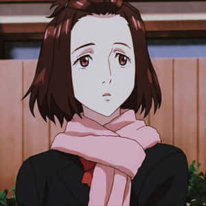 Parasyte Satomi Murano Concerned Look Wallpaper