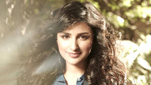 Parineeti Chopra Dark Curly Hair Wallpaper