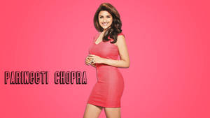 Parineeti Chopra Pink Poster Wallpaper