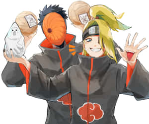 Partners In Crime – Akatsuki X Deidara Wallpaper