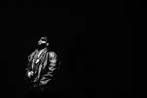 Partynextdoor Blackand White Performance Wallpaper