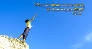 Passing Life With The Right Attitude Wallpaper