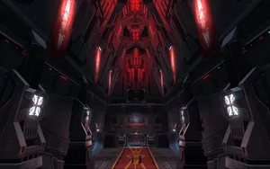 Passing Through The Sith Temple Wallpaper