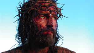 Passion Of Christ_ Crown Of Thorns_ Portrayal Wallpaper