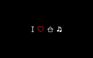 Passionate About House Music - I Heart Pfp Wallpaper