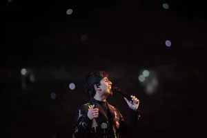 Passionate Singer Performance Live Concert Wallpaper