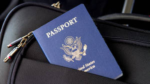 Passport In Bag Pocket Wallpaper