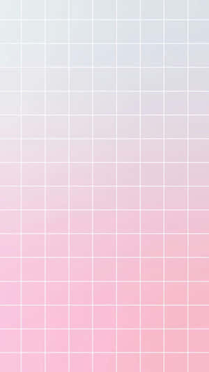 Pastel Aesthetic Grid Pink And Purple Gradient Wallpaper