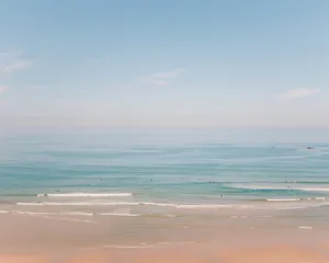 Pastel Beach Serenity.jpg Wallpaper