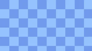 Pastel Blue Aesthetic Checkerboard Vector Art Wallpaper
