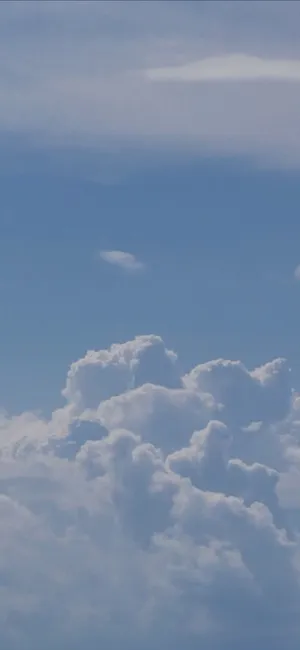 Pastel Blue Aesthetic Clouds Baby Wallpaper