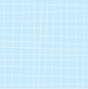 Pastel Blue Aesthetic Grid Uneven Wallpaper