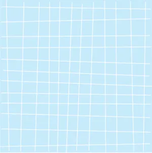 Pastel Blue Aesthetic Grid Uneven Wallpaper
