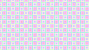 Pastel Checkered Pattern Background Wallpaper