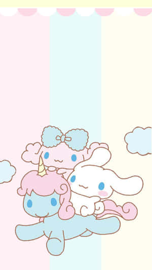 Pastel_ Cinnamoroll_and_ Friends_ Wallpaper Wallpaper