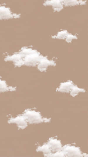 Pastel Clouds Vintage Aesthetic.jpg Wallpaper